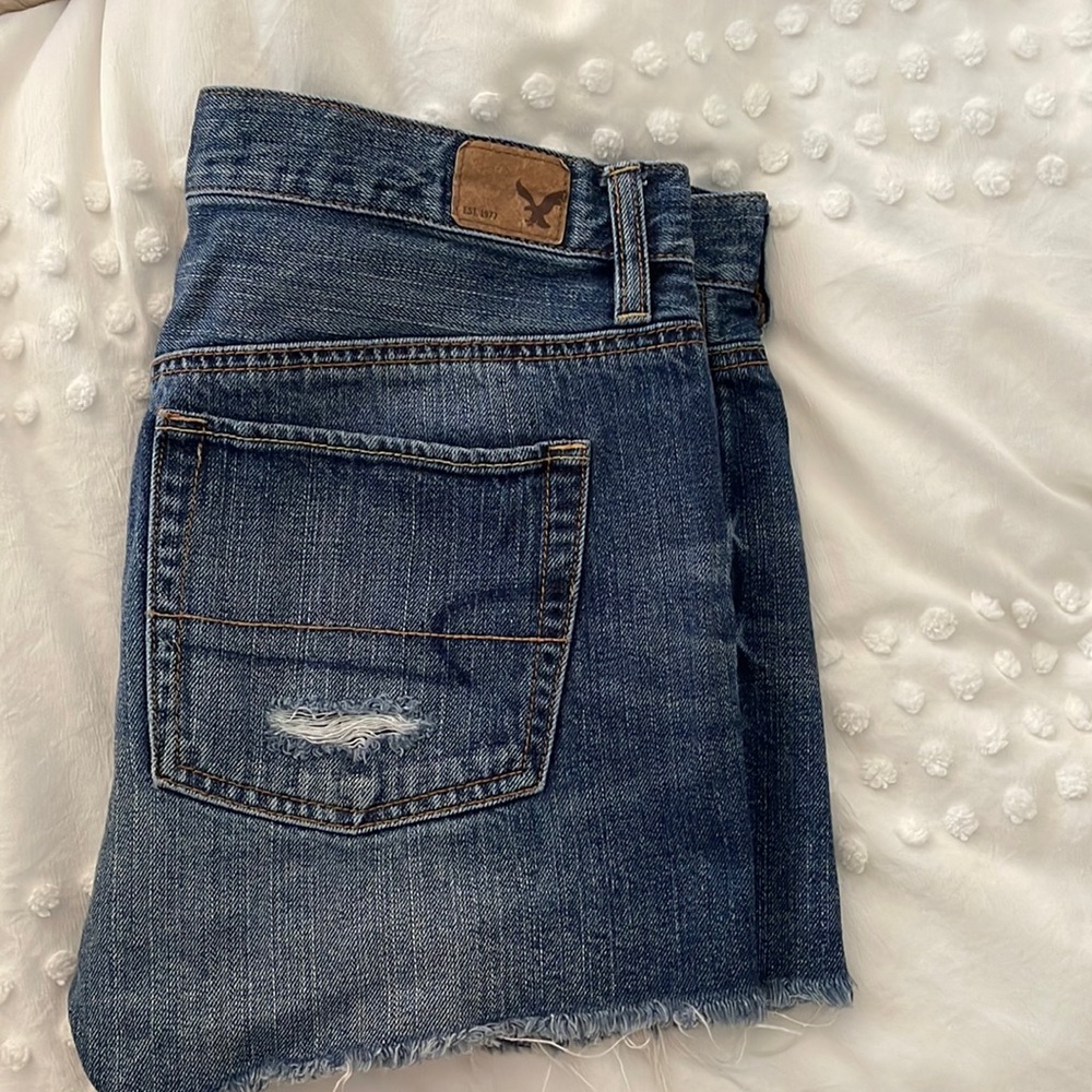 Denim shorts